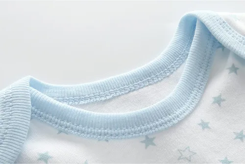 Vista 5 de ZAV Ropa unisex para bebés, paquete de 5 mamelucos de manga corta y 3 mamelucos con pies para bebé