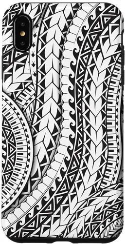 Vista 11 de Funda de arte tribal polinesio para iPhone 16