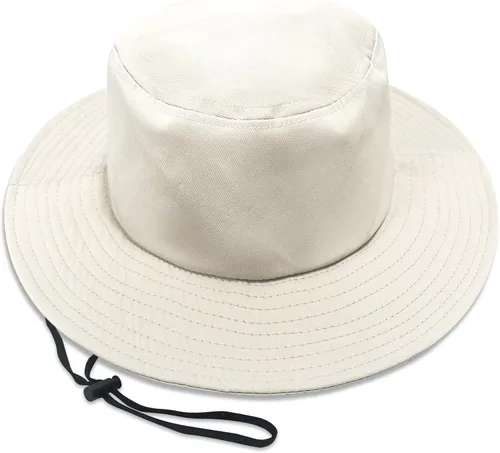 Vista 26 de NPJY Sombrero tipo pescador de algodón para mujeres y hombres, para verano, sol, playa y pesca