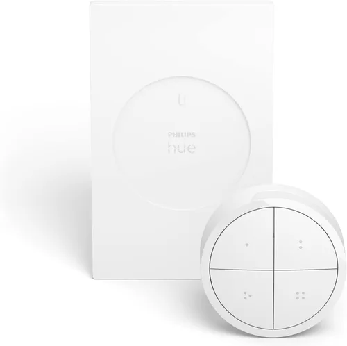 Vista 6 de Philips Hue RGB Gradient Signe LED Lámpara de pie inteligente Interruptor de luz de dial de pared