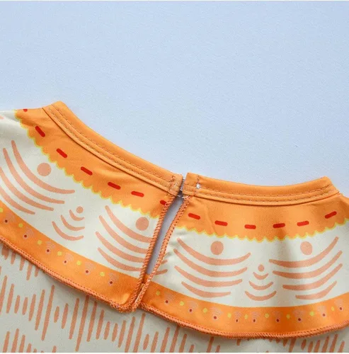 Vista 6 de Vestido de cosplay de Encanto Mirabel Isabela Pepa Dolores para niños, disfraz de madrigal para niñas, vestido de princesa para fiestas, día