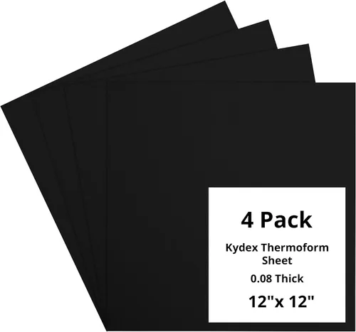Vista 157 de Kydex Sheets - Solid Color DIY Kit for Crafting Holsters, Sheaths, and Mag Pouches - (8x8, 8x12, 12x12), Premium Thermoform Sheets - Thick, Durable