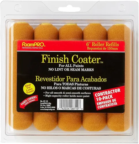 Vista 6 de FoamPRO 87-5 repuestos de rodillo de pintura de espuma, 6 pulgadas (paquete de 5)