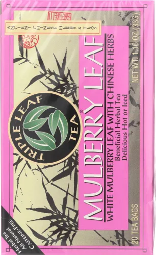 Vista 3 de TRIPLE LEAF TEA Hoja de morera, 20 BG, paquete de 6