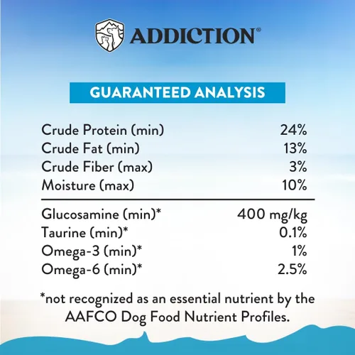 Vista 6 de Addiction Salmon Bleu - Alimento seco para perros sin granos, rico en prebióticos para apoyar la piel, el pelaje y la salud cognitiva, receta
