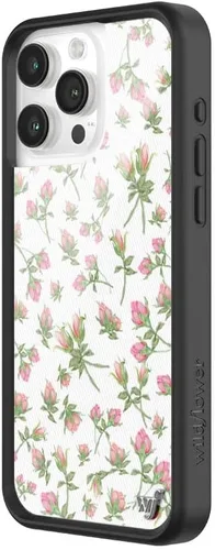 Vista 2 de Wildflower Fundas - Compatible con iPhone 15 Pro Max - Rosa Posie Rosie