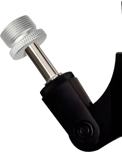 Vista 6 de SAVITA Kit de adaptador de soporte de micrófono incluye 1 pieza 1/4 hembra a 5/8 macho adaptador de rosca de tornillo 1 pieza 5/8 a 1/4 adaptador