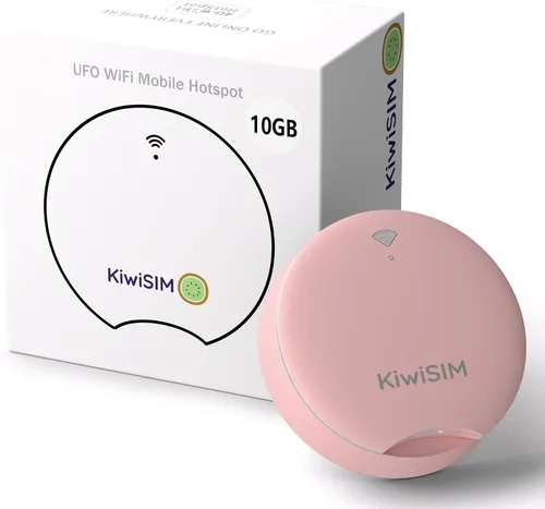 Vista 8 de KiwiSIM Hotspot móvil 4G LTE, datos portátiles del dispositivo 1GB de WiFi
