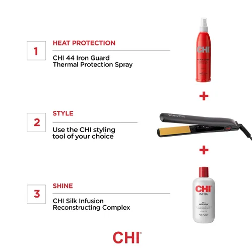 Vista 9 de Plancha para cabello, Chi G2 de cerámica y titanio, 1.25 pulgadas, 1.4 libras
