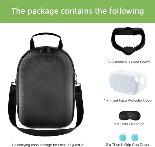 Vista 3 de Más de 2200 soportes para tarjetas paquete 6 en 1 compatible con accesorios de funda Oculus Quest 2