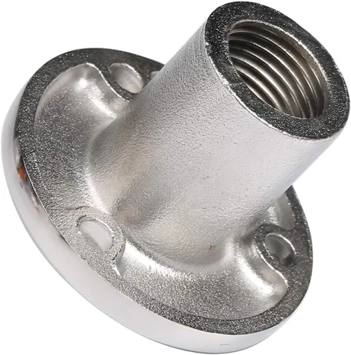 Vista 3 de MX Marine Boat - Tapón de drenaje de acero inoxidable 316, orificio de 1 pulgada Hermético, tornillos de montaje incluidos, para drenaje