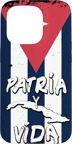 Vista 14 de Patria y Vida Cuban Flag Cuba Roots - Carcasa para iPhone 17, color negro