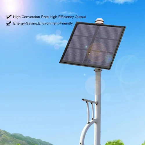 Vista 6 de Mini panel solar, panel solar portátil, 0.7 W 1.5 V polisilicio mini panel solar DIY módulo de alimentación cargador para batería de 1.2 V con cable