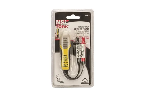 Vista 3 de NSi Industries TES-2 Probador de voltaje, 120 o 240 VAC, neón
