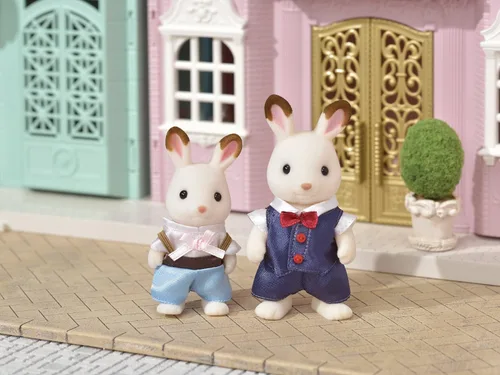 Vista 3 de Calico Critters Conjunto de vestir para ciudad de 36 meses a 96 meses (azul marino y azul claro)