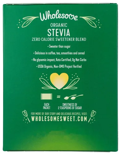 Vista 4 de Wholesome Sweeteners Stevia, 35 Count OG2 1,23 oz (Paquete de 6)
