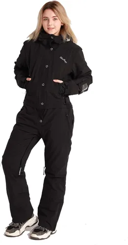 Vista 6 de Bluemagic - Traje de esquí de una pieza para mujer, traje de invierno impermeable para deportes de nieve