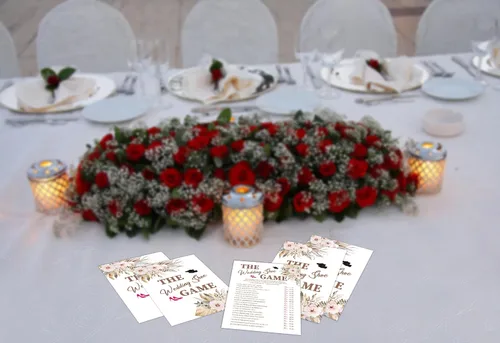 Vista 5 de Decoraciones bohemias para despedida de soltera, juego de despedida de soltera con zapatos de boda, Love Is In Bloom despedida de soltera, ideas