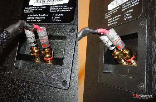 Vista 9 de Nakamichi Excel Series - Enchufes tipo banana chapados en oro de 24 quilates, calibre 18 AWG, tamaño de 0.157 in para altavoces, amplificador
