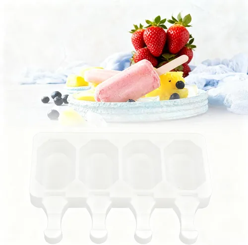 Vista 8 de Herramienta de helado, herramienta de barra de hielo de silicona multirejilla, a prueba de calor, reutilizable, herramienta para hacer helados