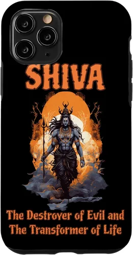 Vista 29 de Lord Shiva Destroyer Transformer Hindu God Spiritual Hippie Case for iPhone 16
