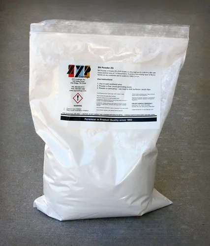 Vista 3 de Polvo de nitruro de boro (BN), pureza ultra alta, grado ZG (2.2 lbs. / 2,2 libras)