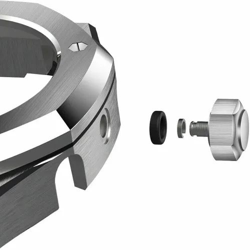 Vista 3 de GA2100 - Kits de modificación de 45 GA2100 - Correa de reloj de metal con bisel de repuesto para Casio G-Shock GA2100GA-2110 juego de accesorios