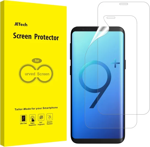 Vista 14 de JETech Protector de pantalla para Samsung Galaxy S8, película TPU Ultra HD, compatible con fundas, paquete de 2 Película de poliuretano