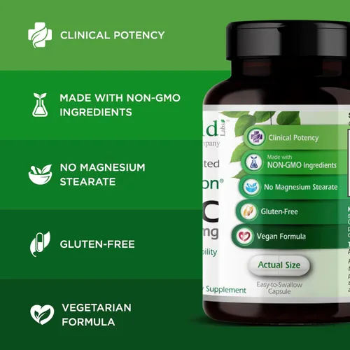 Vista 3 de Emerald Labs Zinc 25mg - Apoyo inmunológico, salud digestiva, apoyo oxidativo para el estrés - Fabricado con bisglicinato de zinc - Vegano y sin