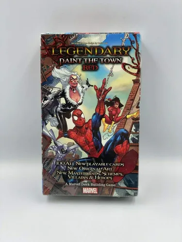 Vista 2 de Legendary: Una Marvel Deck Building Game – Pintura la ciudad roja, Expansión
