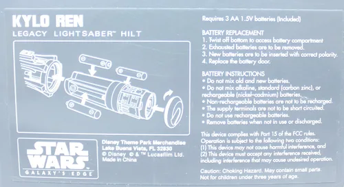 Vista 9 de Galaxy's Edge - Sable de luz del legado de Guerra de las Galaxias