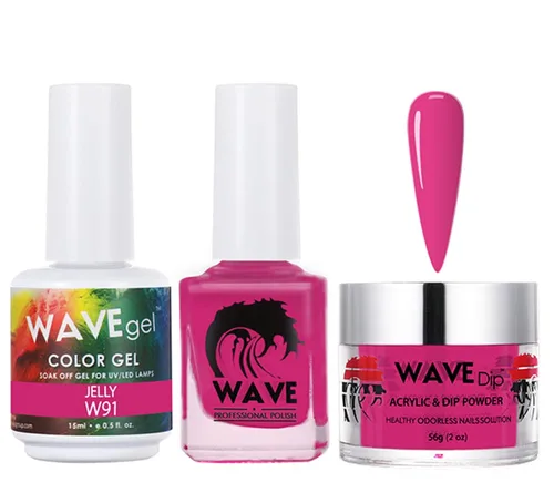 Vista 11 de WAVEGEL - Juego de gel de remojo, laca de uñas y polvo acrílico a juego - Colección Simplicity - #P109 Blizzard
