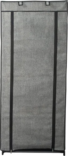 Vista 6 de Simplify Organizador de armario de 8 niveles con tapa, de pie, capacidad para 24 pares, bueno para tenis, zapatos planos, tacones y botas