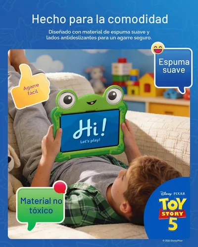 Vista 7 de Belkin Disney Pixar Toy Story 5 Lilypad - Funda para Samsung Galaxy Tab A11