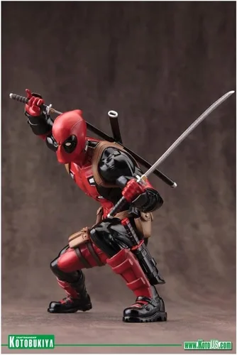 Vista 5 de Figura Marvel Now de Deadpool, de la marca Kotobuyika