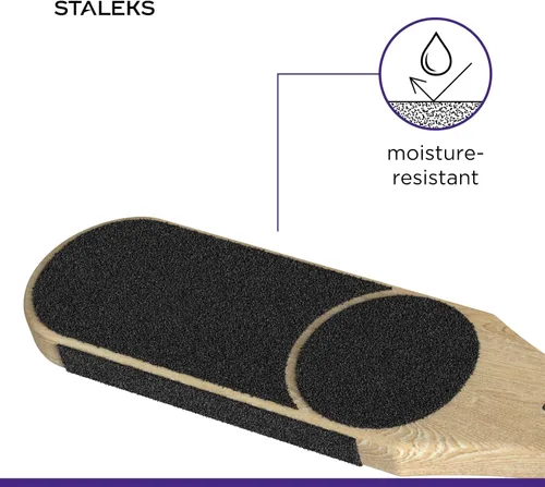 Vista 5 de STALEKS Beauty & Care - Lima de madera 10/3, grano 60/80/100/120