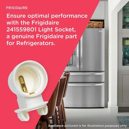 Vista 4 de Frigidaire 241559801 - Enchufe de luz para refrigeradores, color blanco