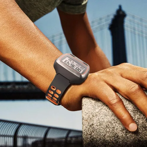 Vista 7 de ANCOOL Correa de reloj compatible con Garmin Forerunner 310XT, correa de reloj de silicona suave de repuesto para reloj inteligente Forerunner Gris