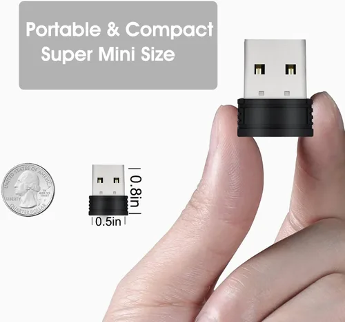 Vista 7 de Agitador de Ratón Mover Wiggler Indetectable Shaker Puerto USB para Computadora Portátil, Mantiene la PC Despierta, Simula Movimiento para Prevenir