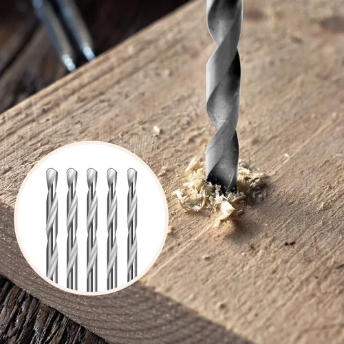 Vista 7 de Juego de brocas micro mini de 0.3-1.6 mm, brocas pequeñas de vástago pequeño, HSS totalmente rectificado, broca helicoidal de acero de alta