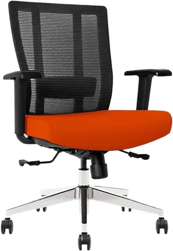 Vista 11 de Bitchair - Silla ergonómica de malla para sala de conferencias, silla de escritorio para computadora con brazos ajustables en altura, silla
