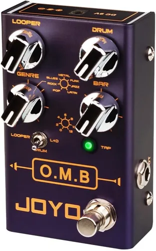 Vista 13 de JOYO Amp Simulator - Pedal de guitarra, modelos de 9 amperios con doble canal y 18 tonos, IR Cab Sim, salida XLR y bucle FX, bypass