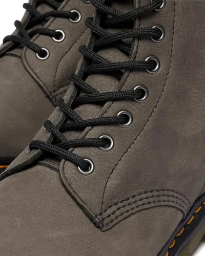 Vista 8 de Dr. Martens Botas de combate unisex para adultos 1460 Milled Nubeck Wp