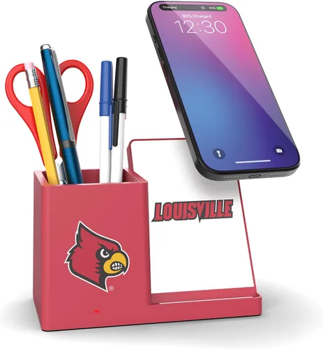 Vista 45 de SOAR NCAA - Soporte de carga inalámbrico unisex para teléfono celular y organizador de escritorio Color del