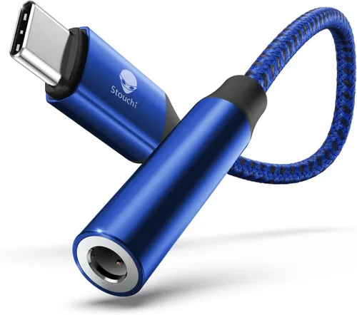 Vista 12 de Stouchi Adaptador USB C a 3,5 mm hembra, cable de conector de audio para auriculares tipo C Hi-Fi para iPhone 17/16/15, Pixel 9/8/7/6, iPad, Samsung