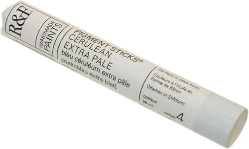 Vista 109 de R&F Handmade Paints - Pigmento profesional al óleo en barra, naranja lizarina, 6.4 fl oz