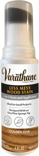 Vista 13 de Varathane 385685 Tinte para madera con menos desorden y aplicador, 4 onzas, Lavado blanco