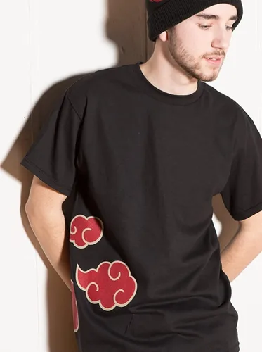Vista 3 de Naruto Shippuden Anti-Leaf Village Akatsuki Clouds Camiseta