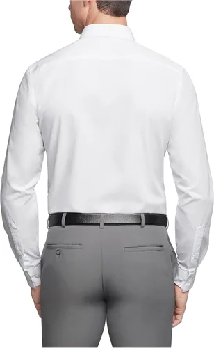 Vista 2 de Van Heusen Camisa de vestir de popelina de ajuste regular para hombre