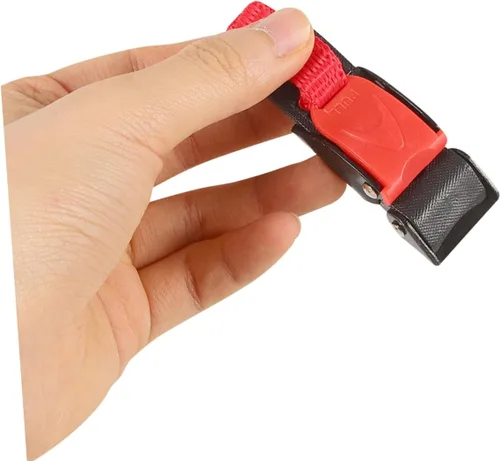 Vista 3 de Cabilock 4 hebillas de liberación rápida para motocicleta, accesorios de clip de repuesto duraderos, diseño ligero, accesorio fiable, pompa robusta